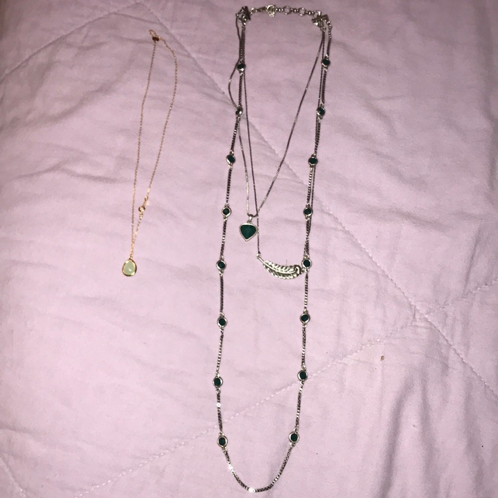 2 necklaces